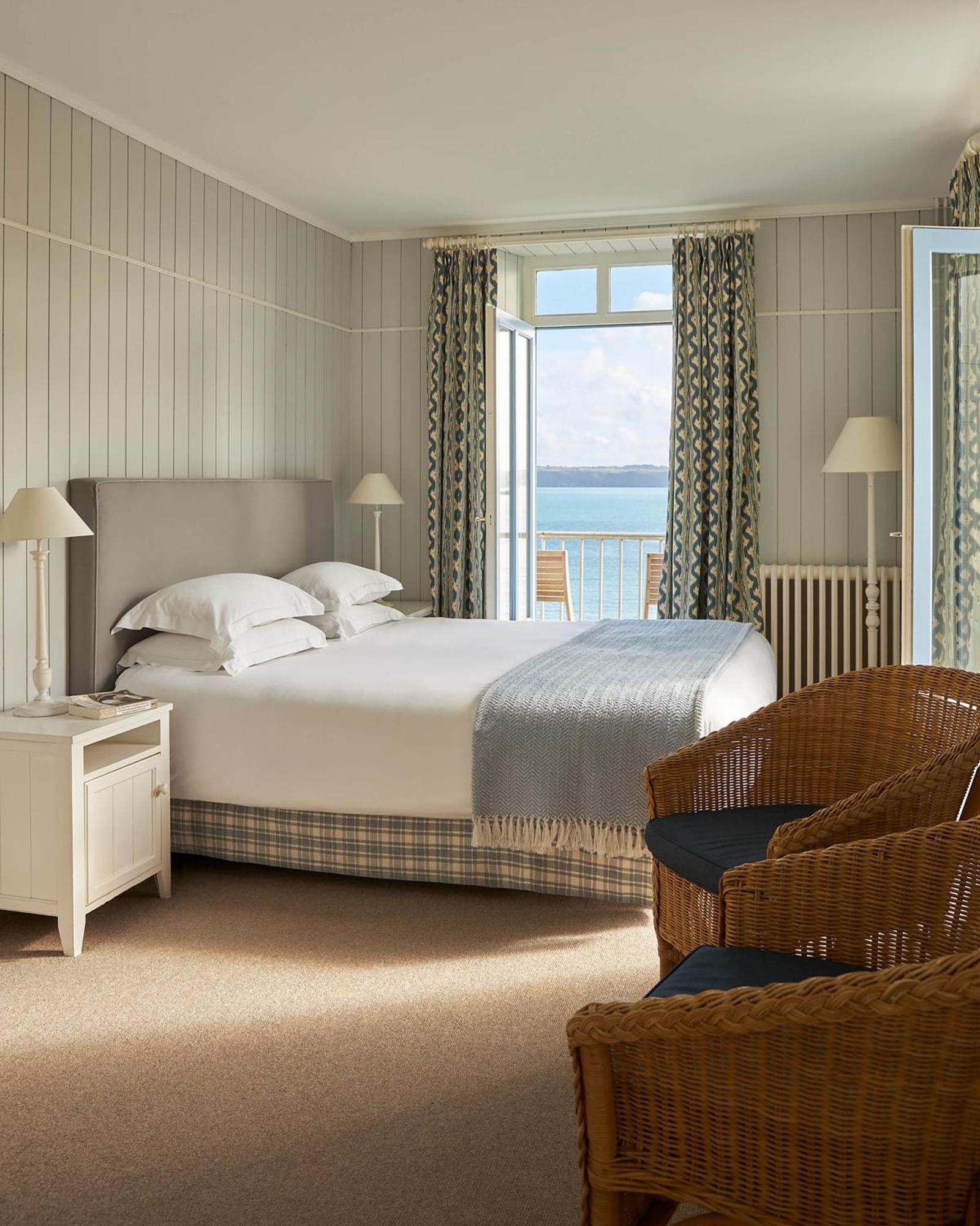Le Grand Hotel Des Bains & Spa - Bretagne Locquirec Exterior foto